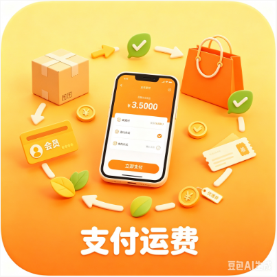 支付运费寄出包裹